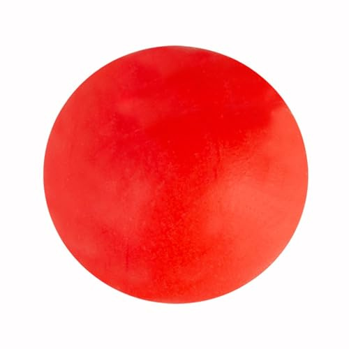 YDMHYLAI Palline da allenamento for paintball calibro 0,50, munizioni in nylon morbido riutilizzabili for pistole da paintball Facile da usare(Red 50)