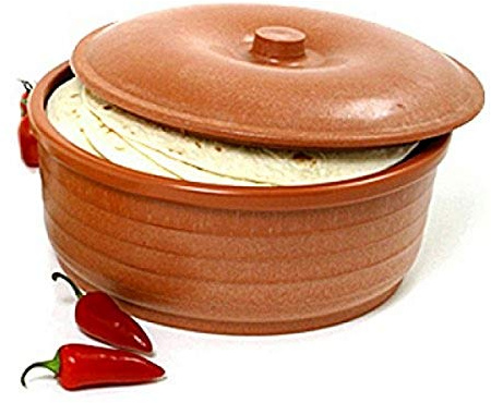 Norpro NP1066 Tortilla/Pancake Keeper, Brown