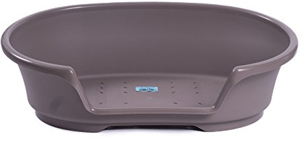 Nobby 75510-70 Kunststoff Bett für Hunde - Cosy-Air, 90 cm, warmgrau
