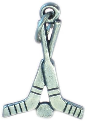 Eishockey Sterlingsilber Charm .925 x 1 Eishockey Sport Charms sslp2121