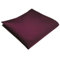 TigerTie Einstecktuch in bordeaux rot weinrot einfarbig Uni Rips gemustert