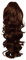 Prettyland - DH254 45cm Klammer gewellt Pferdeschwanz Zopf Haarverlängerung Haarteil- Braun /0W83