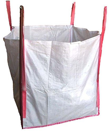 (7,18EUR/St.) 1x Big Bag FIBC Steinsack Entsorgungssack 90x90x90cm SWL 1500kg