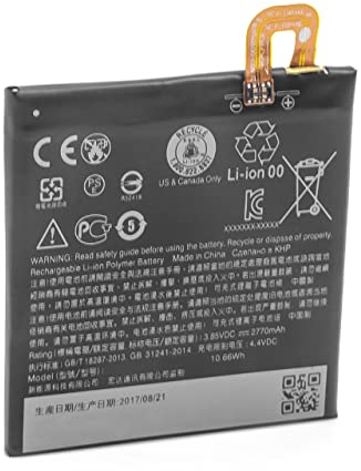 vhbw Akku kompatibel mit Google B2PW4100, Nexus S1, Nexus S1 Global TD-LTE, Pixel Handy Smartphone Telefon (2700mAh, 3,85V, Li-Polymer)
