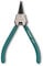 SATA ST72001ST 7-Inch 10-40MM External Snap Ring Pliers with Opened and Straight Jaw and CR-V Steel body