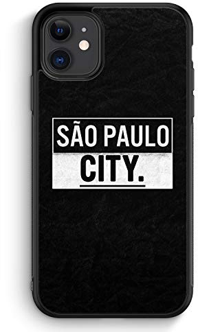 MUNIQASE Sao Paulo City - Silikon Hülle für iPhone 11 - Motiv Design Brasilien Brazil - Cover Handyhülle Schutzhülle Case Schale