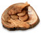 THE JERUSALEM GIFT SHOP SINCE 2004 Loaves and Fishes on Olive Wood Plate, Two Fish and Five Loaves Carved from Bethlehem Olive Wood (4.5 inch Plate) (Nativity Set [Loaf and Fish Plate])