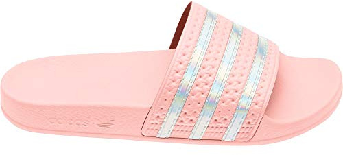 adidas Adilette, Infradito Donna, Haze Coral Cloud White Haze Coral, 38 EU