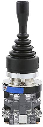 Joystick Schalter, selbstsperrender Typ Joy Stick Joystick Schalter mit Befestigungsloch Durchmesser 30mm für Automation und Sicherheitsfeld (4-Positionen-Verriegelung)