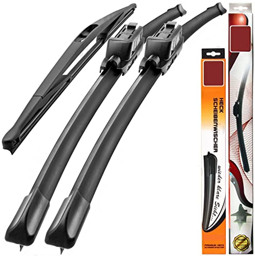 Limpiaparabrisas delanteros + traseros válidos para NISSAN NOTE | E11, E12 | 2005-2016 [14/24/12]