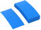 PATIKIL 29.5mm Larghezza PVC Calore Restringente Tubo Tubatura, Isolamento per 18650 Batterie Confezione, Blu 30pz