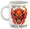 Just The Shirt Brimstones Best Screen Printer Mug Hellish Demon Gift for Professionals, 11 oz Ceramic Mug