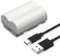 K&F Concept 2400mAh NP-W235 Battery, USB C 2.5H Fast Charging Replacement Fuji XT5 Battery Compatible with Fujifilm XT5 XT4 X-H2S X-H2 GFX 50S II GFX 100S Cameras