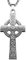 Anwlki Keltisches Kreuz Halskette Wikinger Kruzifix Halskette Bless Safety Religiöses Amulett Anhänger Kette Geschenk für Männer, Frauen, Familie, Eltern, Freunde