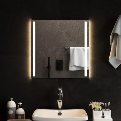 vidaXL LED-Badspiegel 50x50 cm