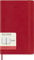 Moleskine Daily Planner, 12 Monate Tagesplaner 2025, Weicher Einband und Elastischer Verschluss, Farbe ScharlachRot, Großes Format 13x21 cm