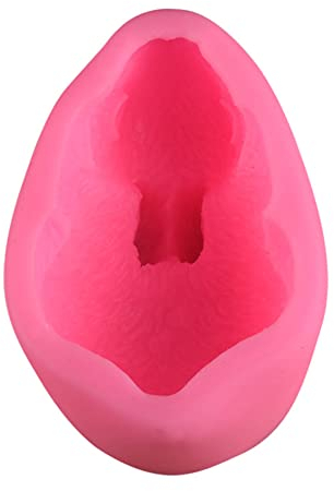 Ristyur Hasenform Silikon | Fondant-Kuchenform in Hasenform, Osterhasen-Silikonform für Mousse, Kuchen, Seife, Fondant, Pudding, Gelee, Dessert, Seife, Kerze, Gips, Ton
