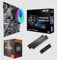 Kit Upgrade évolution PC - Gestion LED RGB Aura - Ventirad RGB - Carte mère AM4 + Processeur AMD Ryzen + DDR4 (AMD Ryzen 7, 32 Gigas DDR4, SSD 2000 Gigas)