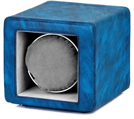 Scatola Porta Orologi Avvolgitore Per Orologio Singolo Per Orologi Automatici Scatola Portaoggetti Per Display In PU Organizzatore Per Orologi Con Cassa A Carica Automatica Porta Orologi ( Color : A )