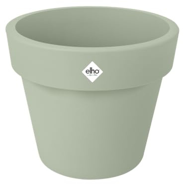 elho Green Basics Top Planter 23cm Blumentopf - Stone Green | ∅ 23 x H 19.6 cm | für den Außenbereich