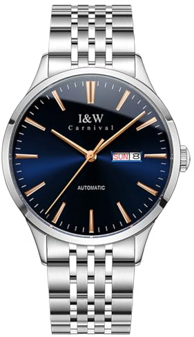 TEINTOP I&W Automatik Uhr Herren Mechanische Uhren Japanische Bewegung Armbanduhren