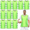 SUNOYA 12 Stück Fußball Leibchen, Fußball Trainingsweste, Fussballtraining Zubehör, Westen Fürs Teamtraining, für Anfänger, Jugendliche und Erwachsene