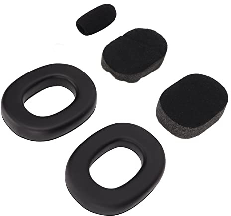 Coussinets de protection en silicone pour casque d'aviation - Réduction du bruit - Accessoire pilote doux et confortable - Pour casques David Clark Avcomm USA ASA Flightcom