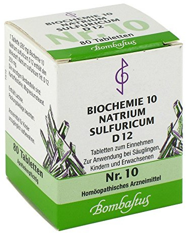 Biochemie 10 Natrium Sulfuricum D 12 Tabletten