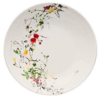 Rosenthal Brillance Fleurs Sauvages Assiette Creuse en Porcelaine, Multicolore, 21 cm