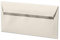 ARTOZ 25x Briefumschläge DIN Lang Ivory-Elfenbein 100 g/m² selbstklebend - DL 224x114 mm - Kuvert ohne Fenster - Umschläge mit Haftklebung Abziehstreifen