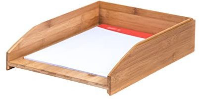 Via Monte Briefablage Bambus