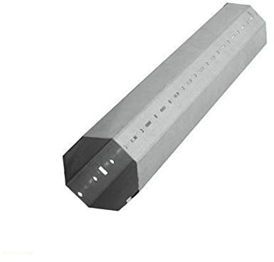 Albero Ottagonale Avvolgile Tapparella Tubo Rullo Palo Asse 60 MM 150 CM 1,5 MT