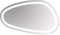 Yellowshop. - Specchio Specchiera L80xH45 A Luce LED Retroilluminato Filo Muro Bagno Design Moderno Modello Revol 84
