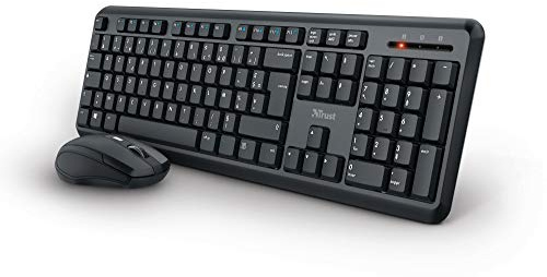 Trust Ymo Set mit Tastatur und Maus, Französisches AZERTY-Layout