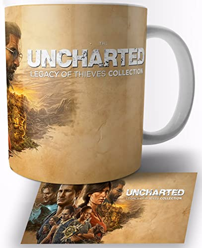 TusRelojes Uncharted Legacy Of Thieves Collection Tasse en Céramique Blanche 325ml Mug