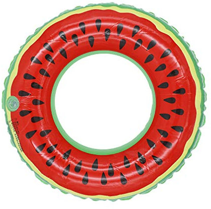 GotGala 90,2 cm Wassermelone Pool schwimmt Sommer Obst Aufblasbare Schwimmringe Röhren für Kinder Erwachsene Strand Outdoor Party Zubehör