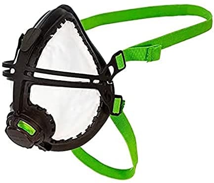 Stealth Lite Pro FFP3 Face Masks UK Certified Dust Mask. 99.99% Particle Filtration, Twin Straps for Comfort, Air Filter Reusable Face Mask. FFP3 Mask, 7 Day Use Per Mask, DIY & Welding Mask - Single
