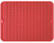 Tappetino in silicone, antiscivolo, facile da pulire, grande, resistente al calore, per bancone della cucina, lavello, frigorifero o cassetto (30,5 x 40,6 cm, rosso)