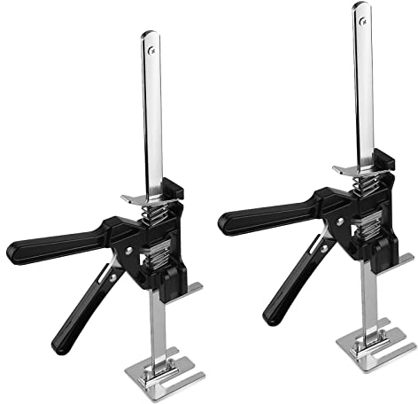 DBREAKS Arbeitssparender Arm, 2 Pcs Arm Handwerkzeug Heber, Keramikfliesen Höhenregler, Multifunktionale Handhebewerkzeug für Fliesenheber, Gipskartonplatten, Keramik, Schrank