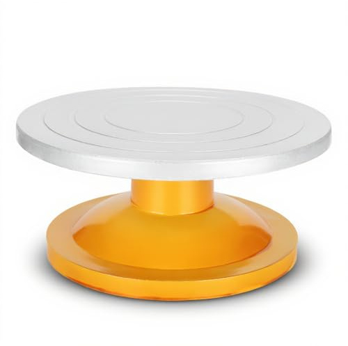 Heavy Duty Pottery Wheel Turntable, Aluminium Alloy Construction, for Artists, Sculptors, Decorative Projects, Model-Making Machine