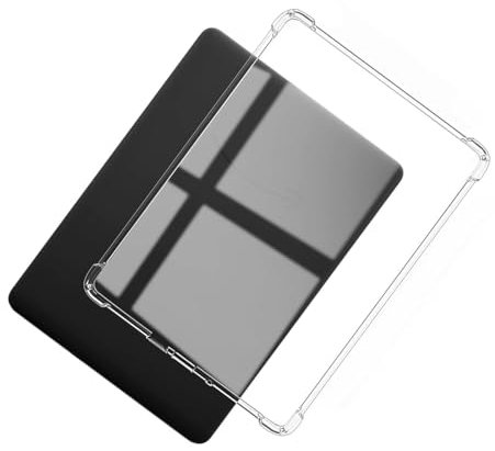Clear Case for 6 All-New Kindle 2022,Thin Slim Soft Flexible Silicone Tpu Rubber Back Cover Skin Slim Transparent Cover Reinforced Edge Corners Lightweight & Durable Protection.