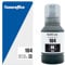 Tinte 104 C13T00P140 BK Schwarz kompatibel mit Epson 104 Druckertinte, Nachfülltinte für Epson EcoTank ET-2710 ET-2711 ET-2714 ET-2715 ET-2720 ET-2721 ET-4700 etc. (127ml, ca. 7500 Seiten)