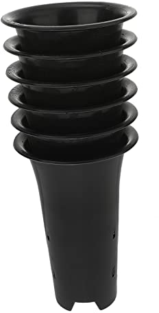 BESPORTBLE Kunststoffbehälter 6st Spezialtopf Für Orchideen Zimmerpflanzen Pp Vase Veilchen Blumentöpfe