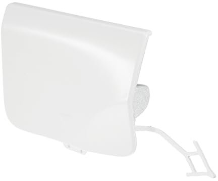 VekAuto Copertura gancio di traino compatibile per BMW X3 18-20, in plastica resistente bianca