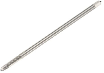 QUARKZMAN M4 x 0,7 H2 Metrisches Spiral-Punkt-Gewindebohrer, 100mm (4) Extra langer Schraubengewindebohrer, Gewindeschneidwerkzeug, Maschinengewindebohrer Gewindeschneid-Bit