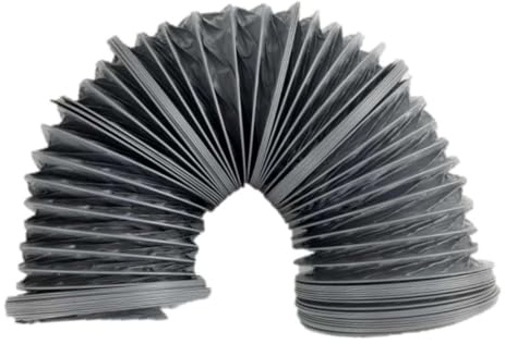 Fackelmann 5402750 Tecno Abluftschlauch für Dunstabzugshaube, Grau