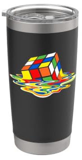 Schmelzender Zauberwürfel Doppelwandiger Edelstahl-Thermobecher