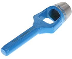 GEDORE Emporte-pièce pour matériaux tendres, Ø 35 mm, Caoutchouc, Cuir, Joints, Tissus, Rond, Longueur 195 mm, Emporte-pièce, 570035
