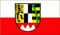 flaggenmeer® Flagge Oberfranken 80 g/m² ca. 90 x 150 cm