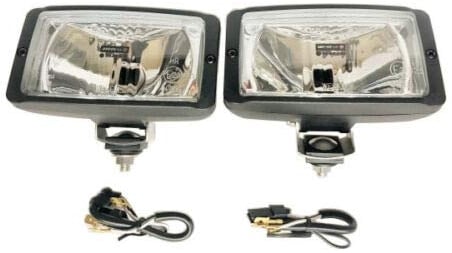 WESEM 2x Scheinwerfer 12V/24V Halogen Zetor Traktor SUV Universal Fernlicht H3